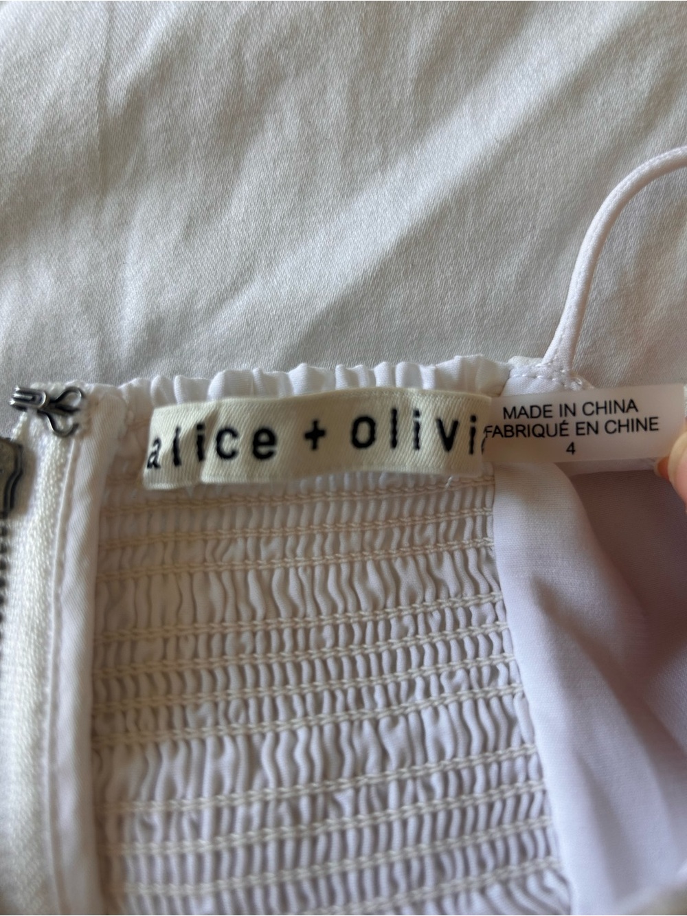 Alice and Olivia Shanti Eyelet Maxi Dress | Size 4 - Picture 5 of 7